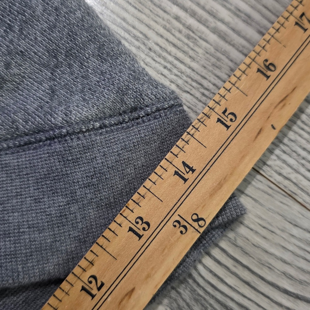 Converse One Star Knit Shrug Cardigan Grey Size XS - Picture 3 of 8